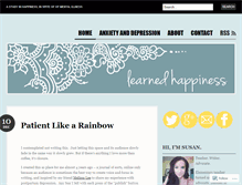 Tablet Screenshot of learnedhappiness.wordpress.com