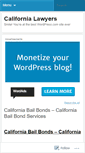 Mobile Screenshot of californialawyers1.wordpress.com