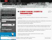 Tablet Screenshot of laverdadypunto.wordpress.com