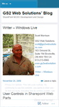 Mobile Screenshot of gs2websolutions.wordpress.com