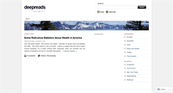 Desktop Screenshot of deepreads.wordpress.com