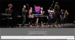 Desktop Screenshot of mogodagospel.wordpress.com