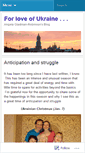 Mobile Screenshot of 4loveofukraine.wordpress.com