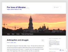 Tablet Screenshot of 4loveofukraine.wordpress.com