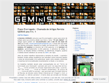 Tablet Screenshot of geminisufscar.wordpress.com