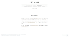 Desktop Screenshot of jwmark.wordpress.com