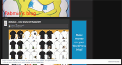 Desktop Screenshot of fabmin.wordpress.com