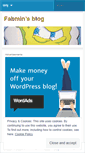 Mobile Screenshot of fabmin.wordpress.com