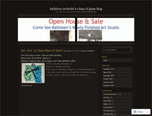 Tablet Screenshot of akissofglass.wordpress.com