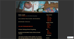 Desktop Screenshot of densustogel.wordpress.com