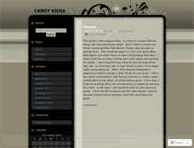 Tablet Screenshot of candyviera.wordpress.com