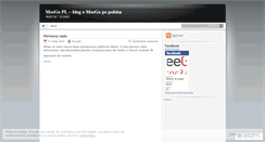 Desktop Screenshot of meegopl.wordpress.com