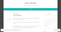 Desktop Screenshot of melodydejesus.wordpress.com
