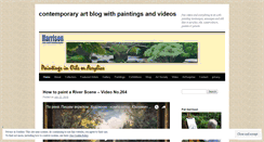 Desktop Screenshot of landscapeartblog.wordpress.com