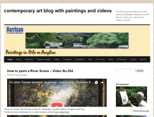 Tablet Screenshot of landscapeartblog.wordpress.com