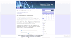 Desktop Screenshot of haryoktav.wordpress.com
