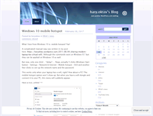 Tablet Screenshot of haryoktav.wordpress.com
