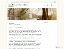 Tablet Screenshot of finneyclass.wordpress.com