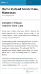Mobile Screenshot of homeinsteadmanassas.wordpress.com