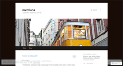 Desktop Screenshot of mvzdiana.wordpress.com