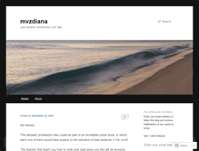 Tablet Screenshot of mvzdiana.wordpress.com