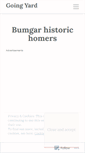 Mobile Screenshot of goingyard11.wordpress.com