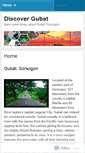 Mobile Screenshot of discovergubat.wordpress.com