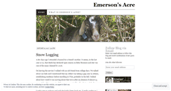 Desktop Screenshot of emersonsacre.wordpress.com