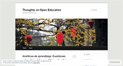Desktop Screenshot of oerqualityproject.wordpress.com