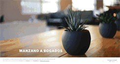 Desktop Screenshot of manzanoabogados.wordpress.com