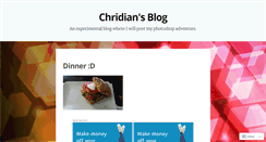 Desktop Screenshot of chridian.wordpress.com