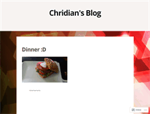 Tablet Screenshot of chridian.wordpress.com