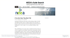 Desktop Screenshot of neeasuitesearch.wordpress.com