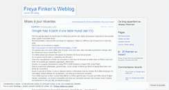 Desktop Screenshot of freyafinker.wordpress.com