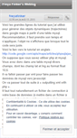 Mobile Screenshot of freyafinker.wordpress.com