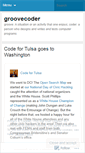Mobile Screenshot of groovecoder.wordpress.com