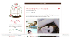 Desktop Screenshot of lisasarah.wordpress.com