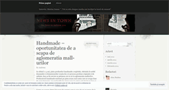 Desktop Screenshot of newsintown.wordpress.com