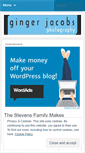 Mobile Screenshot of gingerjacobsphotography.wordpress.com