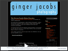 Tablet Screenshot of gingerjacobsphotography.wordpress.com