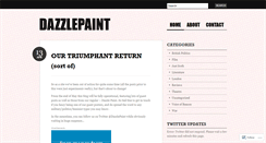 Desktop Screenshot of dazzlepaint.wordpress.com