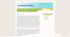 Desktop Screenshot of jenniffergsen122blog.wordpress.com