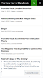 Mobile Screenshot of newhorror.wordpress.com