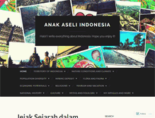 Tablet Screenshot of anakaseliindonesia.wordpress.com