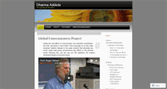 Desktop Screenshot of dharmaaddicts.wordpress.com