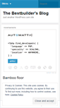 Mobile Screenshot of bestbuilder.wordpress.com