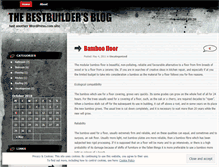 Tablet Screenshot of bestbuilder.wordpress.com