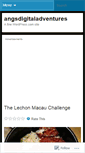 Mobile Screenshot of angsdigitaladventures.wordpress.com