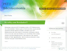 Tablet Screenshot of petbiblioufma.wordpress.com
