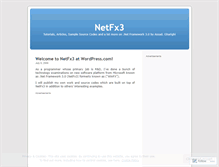 Tablet Screenshot of netfx3.wordpress.com